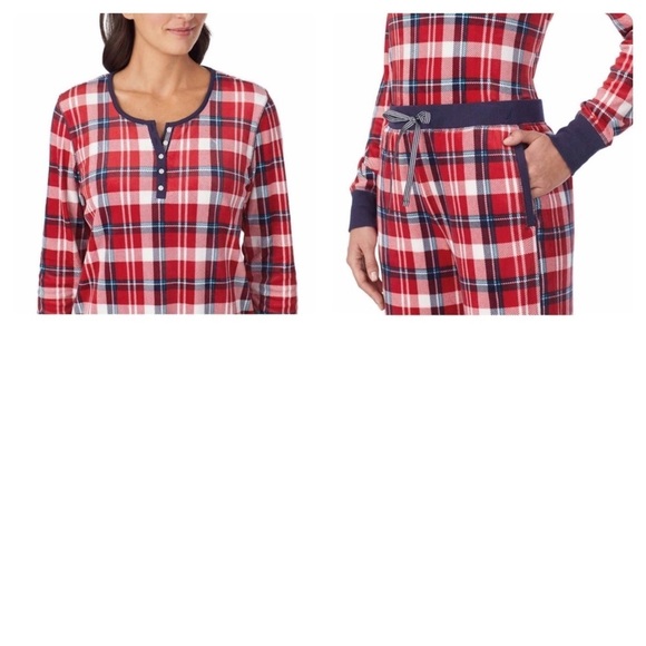 New Nautica Women's 2 Piece Pajamas Set PJs - Picture 4 of 13